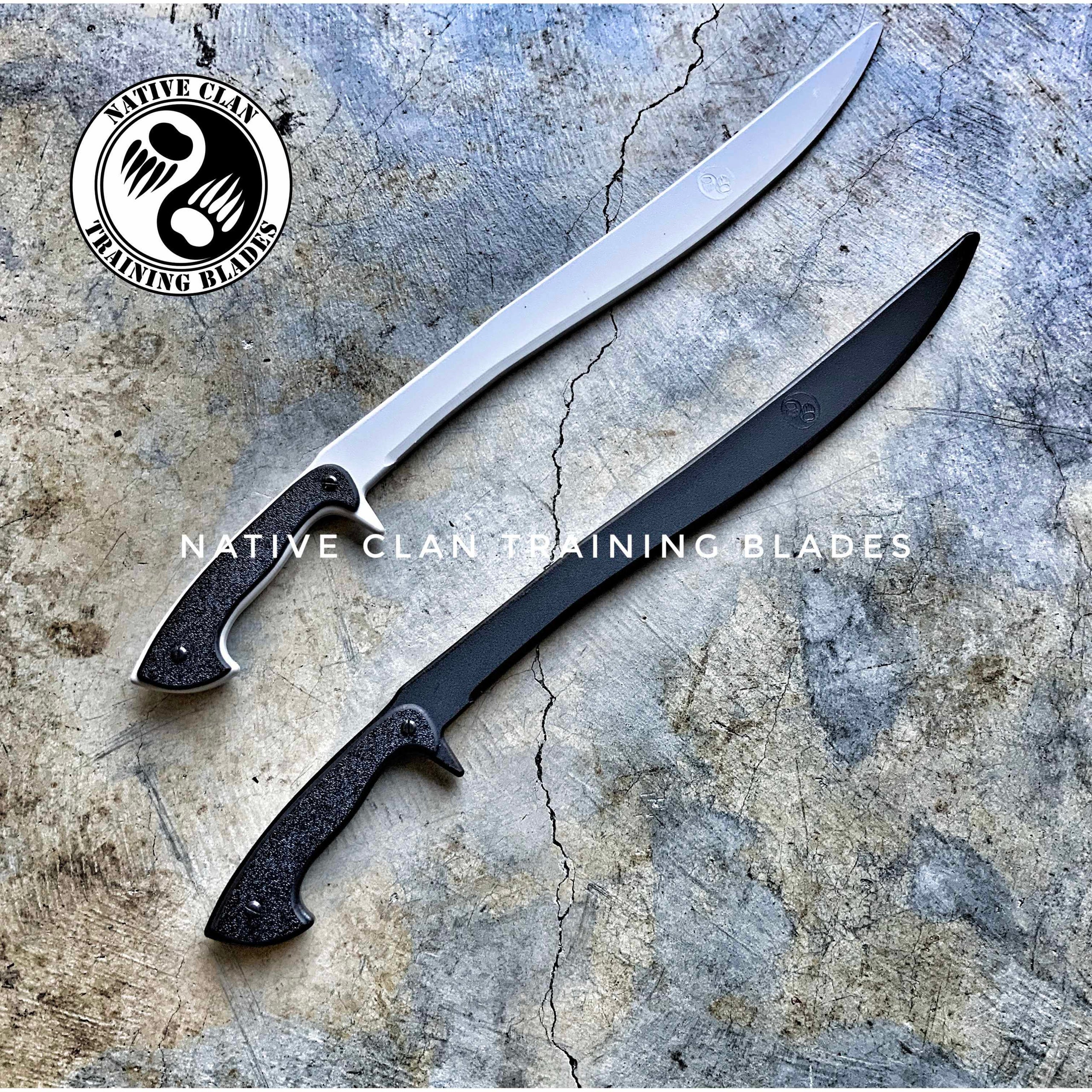 26” curved Kali trainer | Native Clan Training Blades